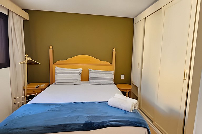 Flat Apart-Hotel c/dois quartos e dois banheiros