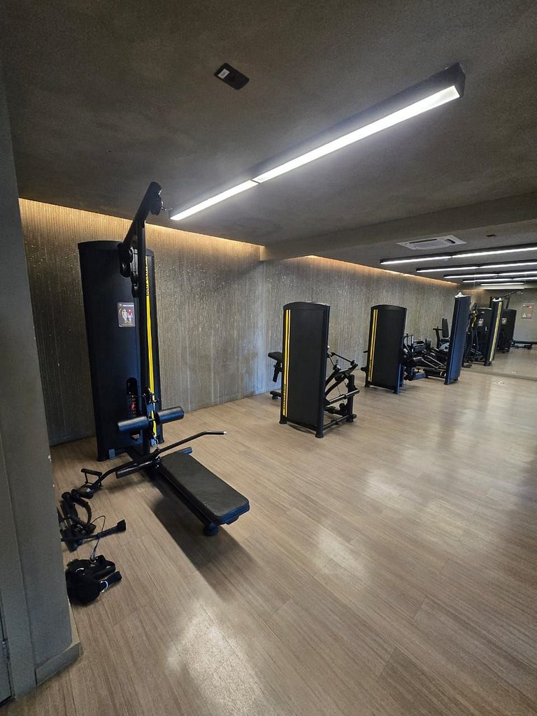 Studio decorado a uma quadra do Shoping Ibirapuera