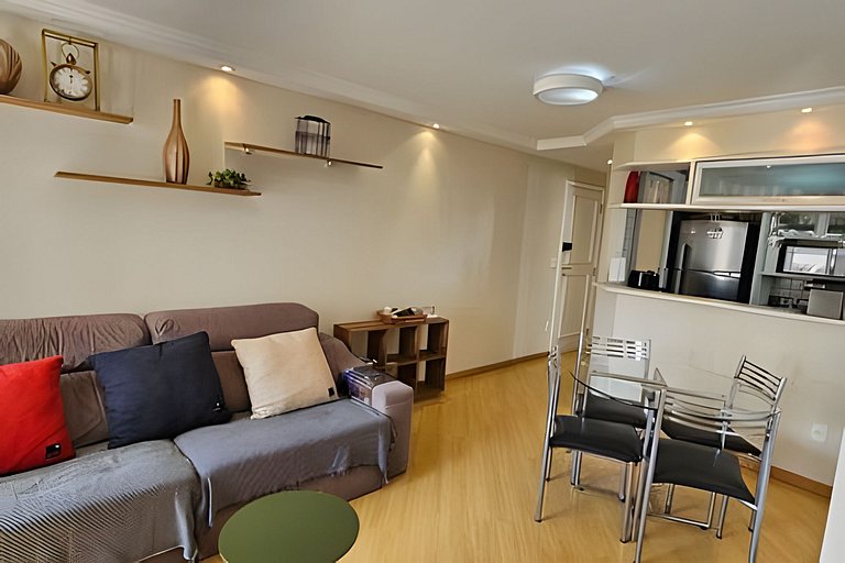 Apart Hotel c/ dois quartos e dois banheiros Sp