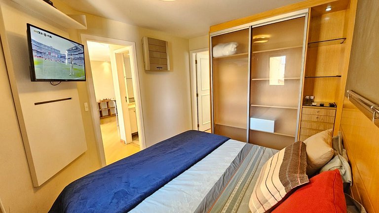 Apart Hotel c/ dois quartos e dois banheiros Sp