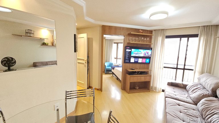 Apart Hotel c/ dois quartos e dois banheiros Sp