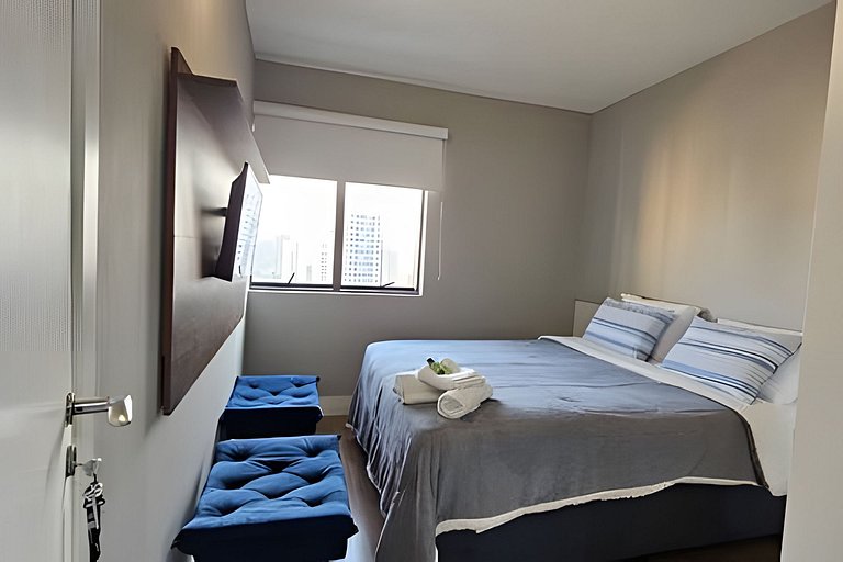 Flat Apart/Hotel em Moema UH2309