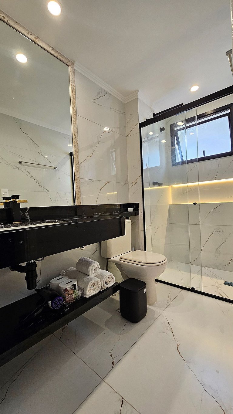 Flat-Apart hotel dois quartos c/uma suíte e vaga