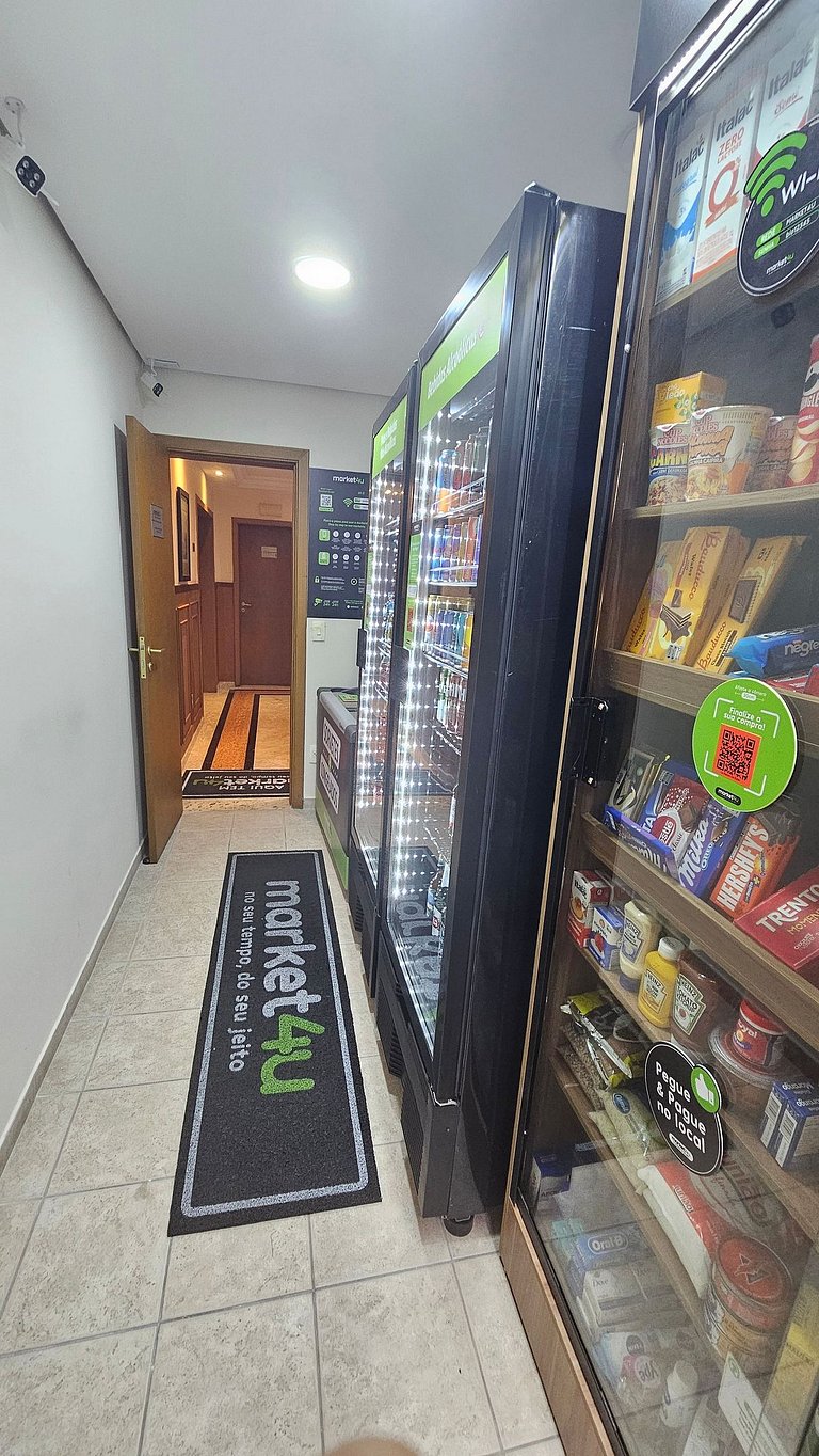 Flat-Apart hotel dois quartos c/uma suíte e vaga