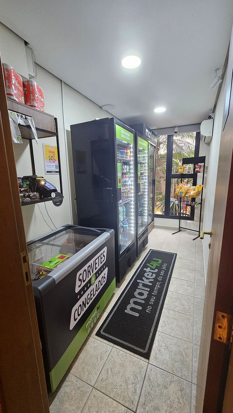 Flat-Apart hotel dois quartos c/uma suíte e vaga