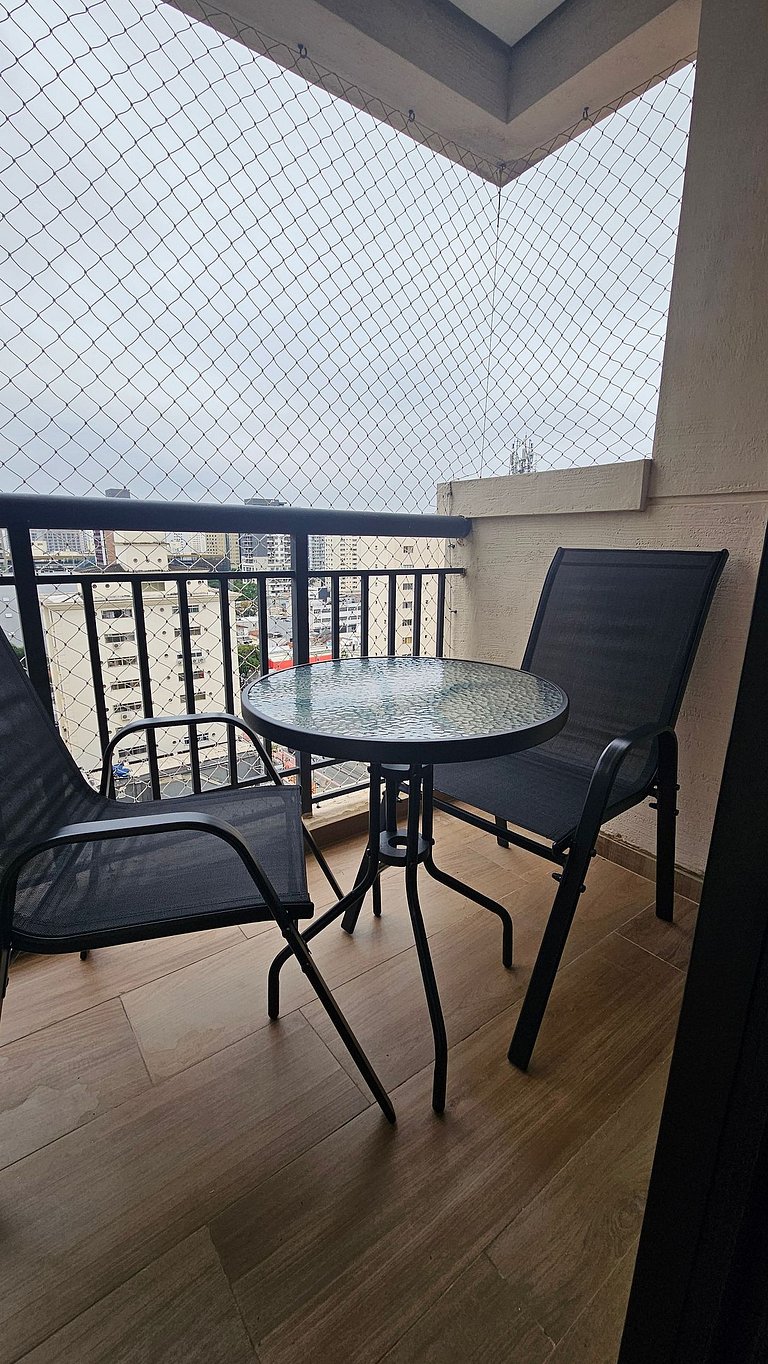 Flat-Apart hotel dois quartos c/uma suíte e vaga