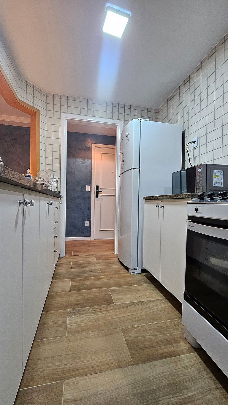 Flat-Apart hotel dois quartos c/uma suíte e vaga