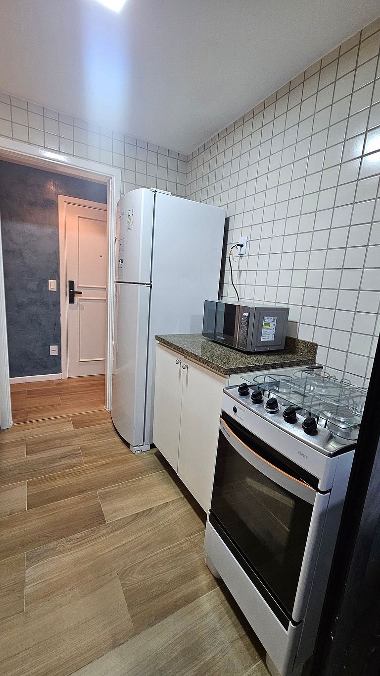 Flat-Apart hotel dois quartos c/uma suíte e vaga