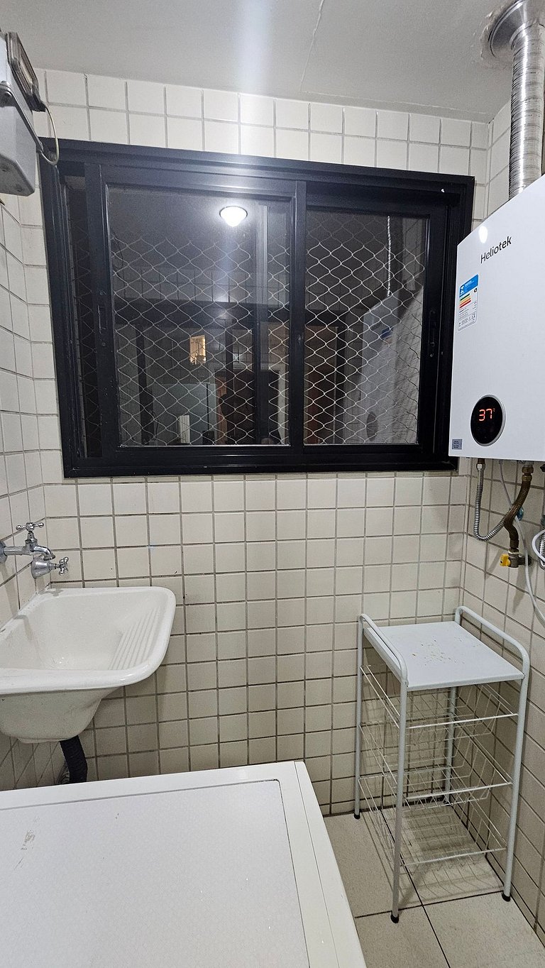 Flat-Apart hotel dois quartos c/uma suíte e vaga