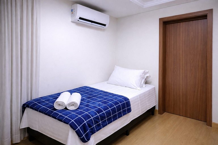 Apart Hotel c/ dois quartos e dois banheiros Sp