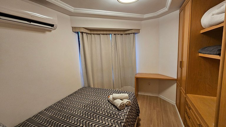 Flat Apart-Hotel c/dois quartos e dois banheiros