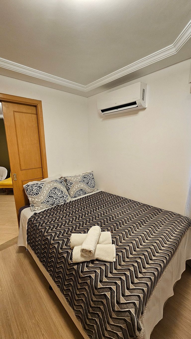 Flat Apart-Hotel c/dois quartos e dois banheiros