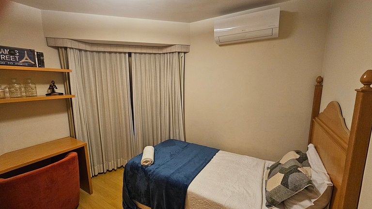 Apart/Hotel c/2quartos perto Shopping Ibirapuera