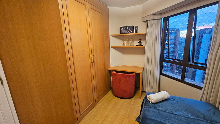 Apart/Hotel c/2quartos perto Shopping Ibirapuera