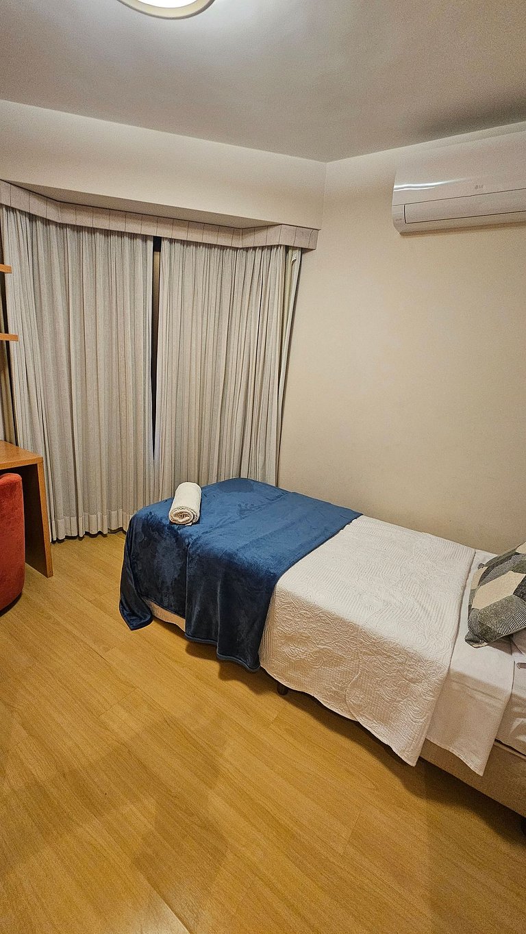 Apart/Hotel c/2quartos perto Shopping Ibirapuera