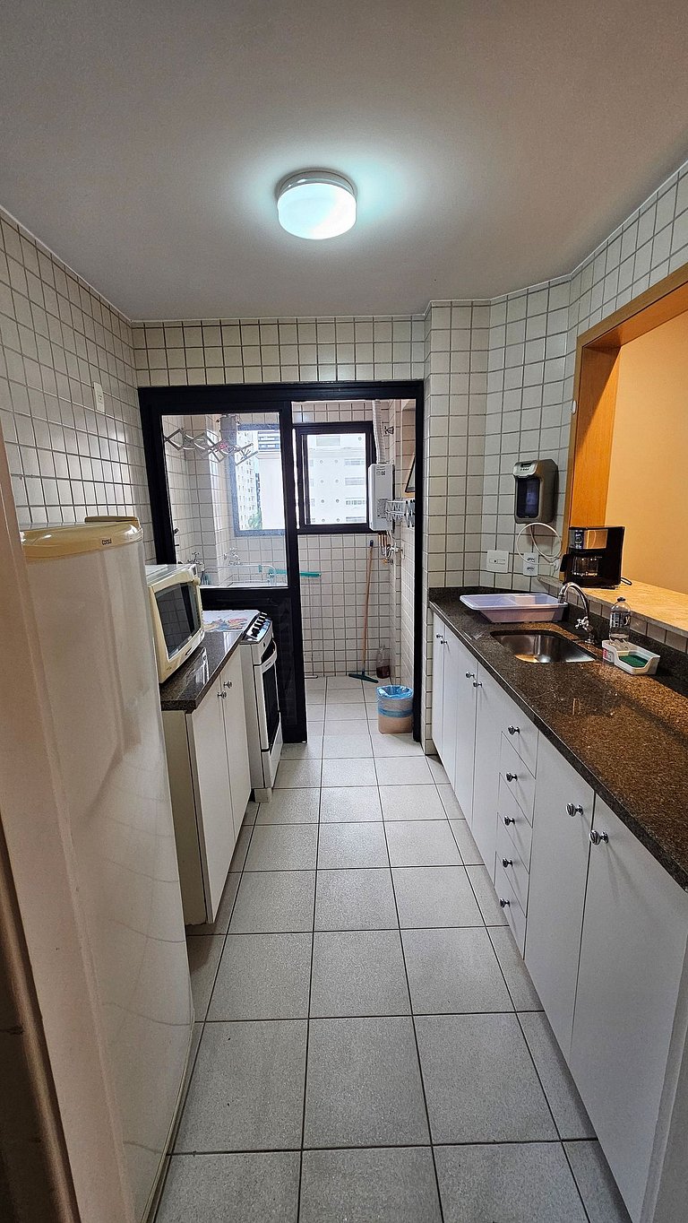 Apart/Hotel c/2 quartos e 2 banheiros Moema SP