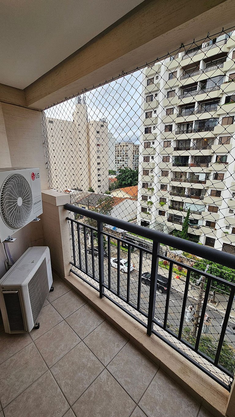 Apart/Hotel c/2 quartos e 2 banheiros Moema SP