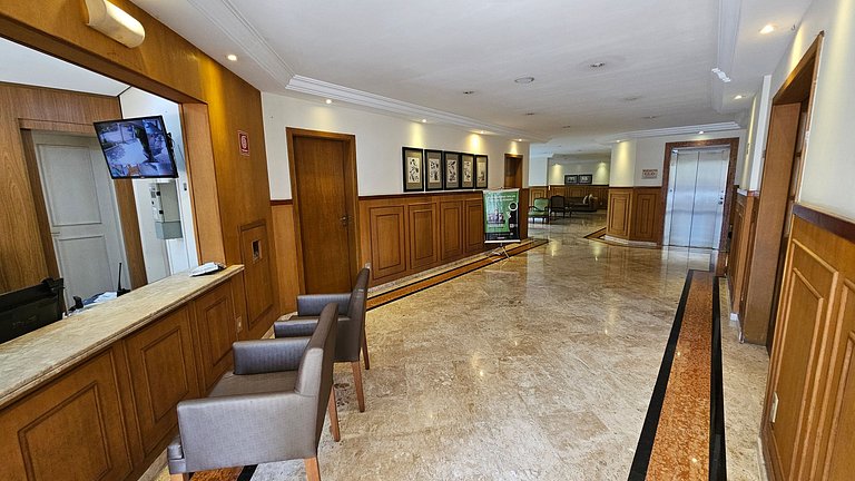 Apartamento com quarto e sala em Moema, São Paulo