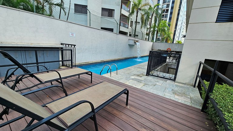 Flat Hotel Proximo metro Moema SP uh76