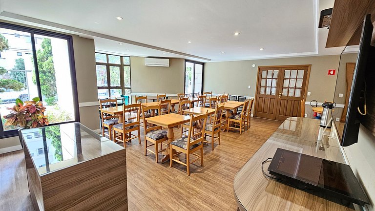 Flat Apart/Hotel com uma suíte e cozinha completa