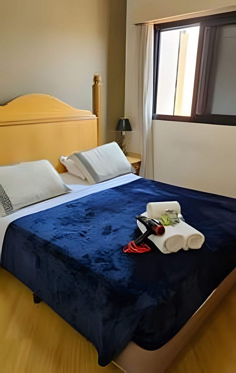 Flat Apart-Hotel c/ serviço Perto Metro de Moema