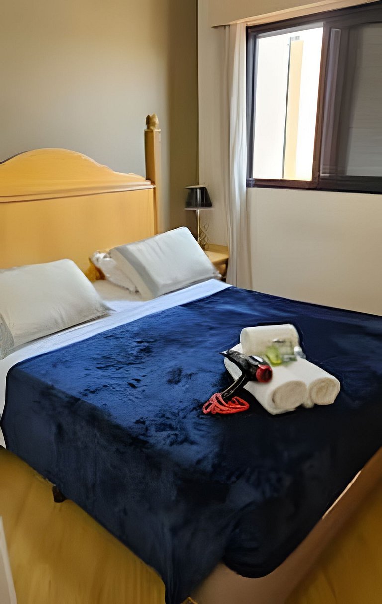 Flat Apart-Hotel c/ serviço Perto Metro de Moema