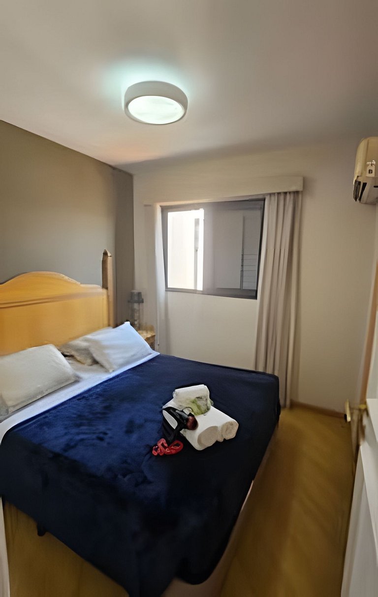 Flat Apart-Hotel c/ serviço Perto Metro de Moema