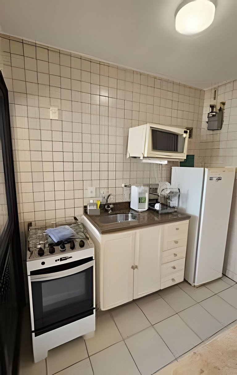 Flat Apart-Hotel c/ serviço Perto Metro de Moema