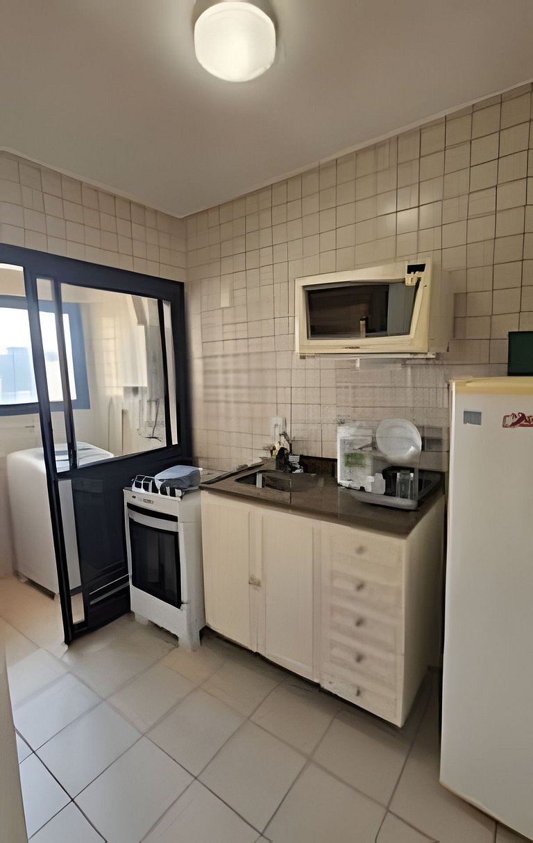 Flat Apart-Hotel c/ serviço Perto Metro de Moema