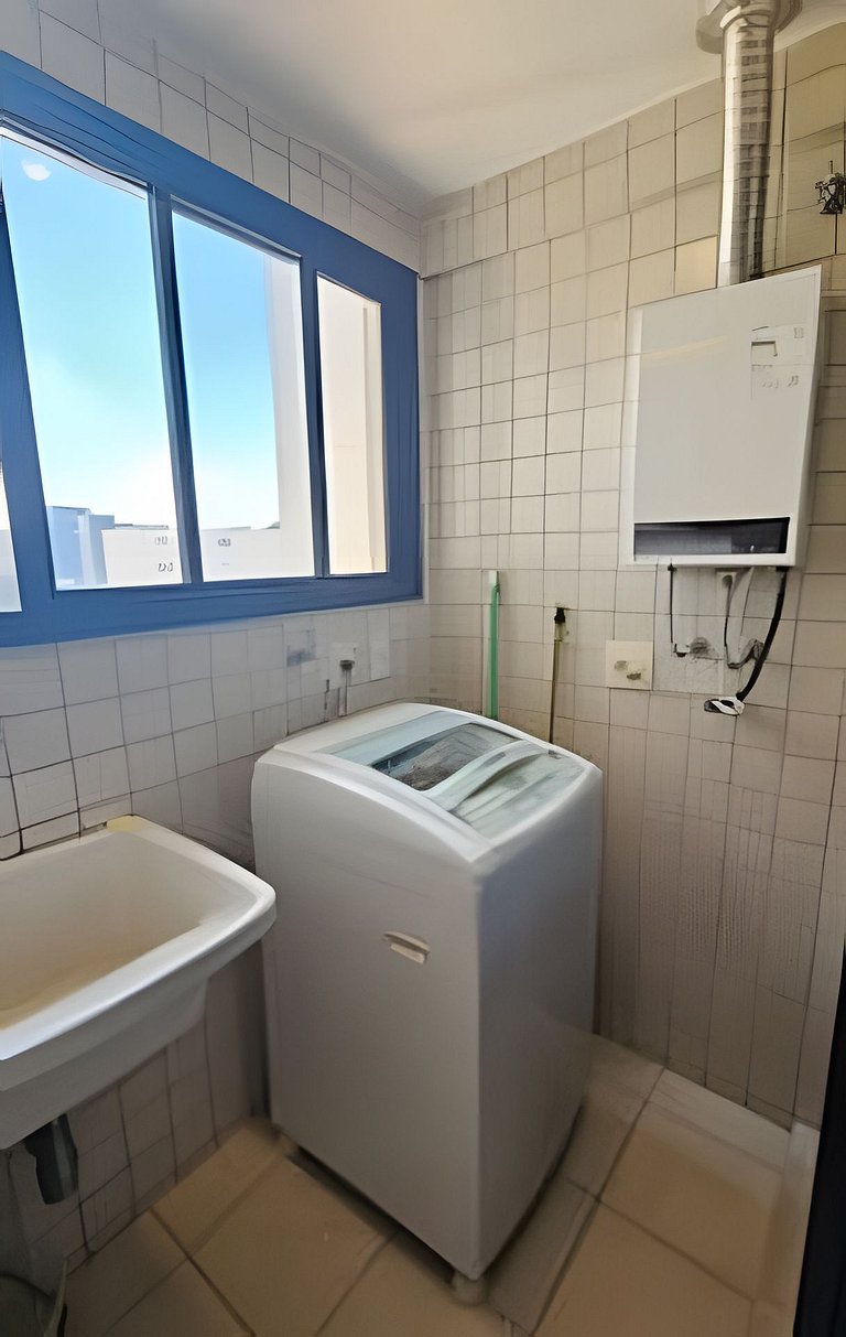 Flat Apart-Hotel c/ serviço Perto Metro de Moema