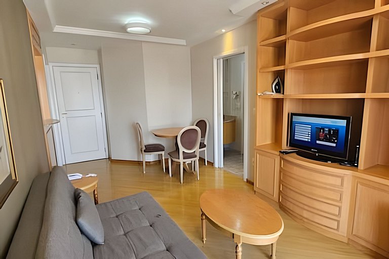 Flat hotel  próximo ao metrô e com vaga
