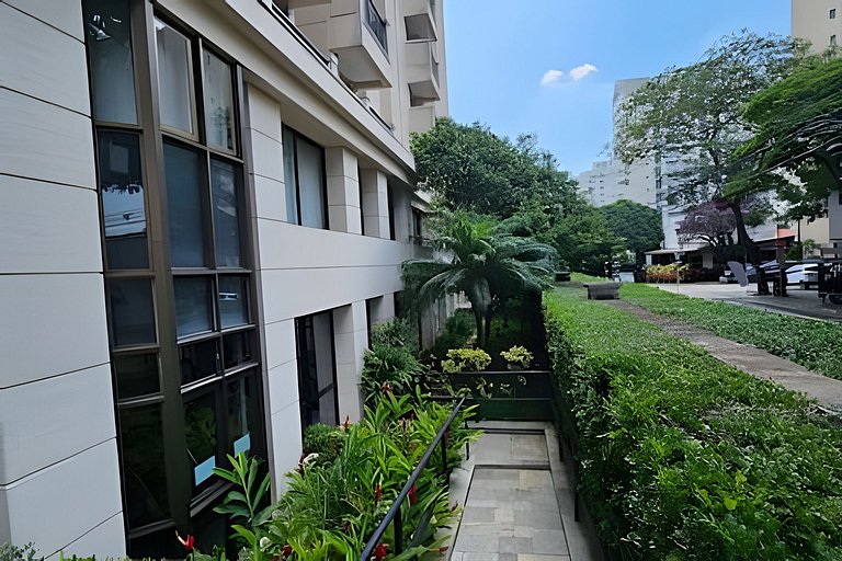 Flat Apart-Hotel c/ serviço Perto Metro de Moema