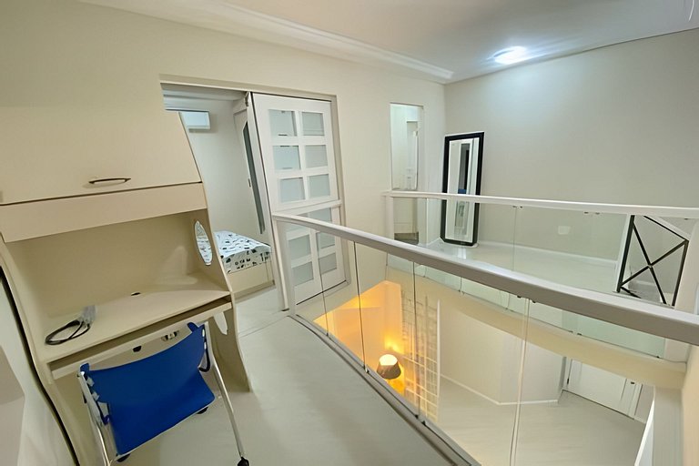 Cobertura duplex c/ dois quartos Moema uh136