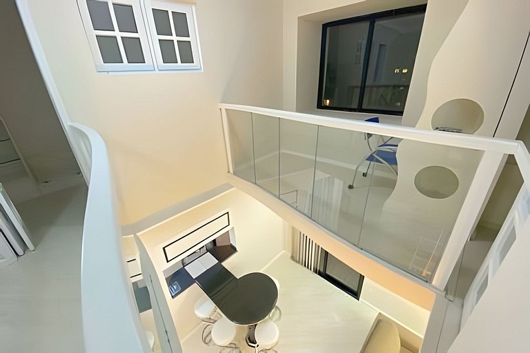 Cobertura duplex c/ dois quartos Moema uh136