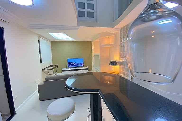 Cobertura duplex c/ dois quartos Moema uh136