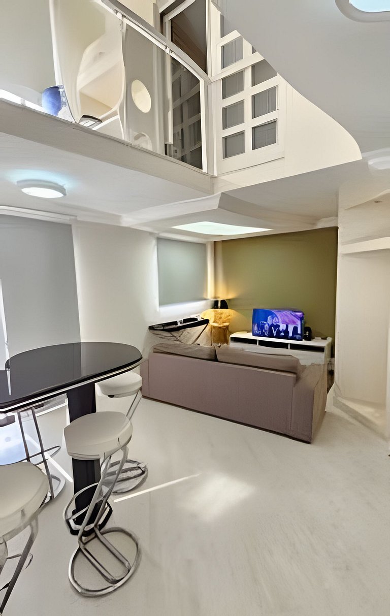 Cobertura duplex c/ dois quartos Moema uh136