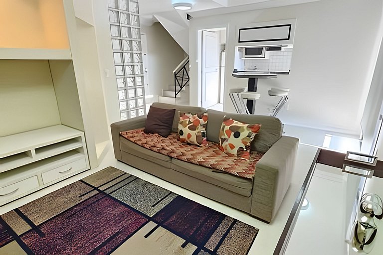 Cobertura duplex c/ dois quartos Moema uh136
